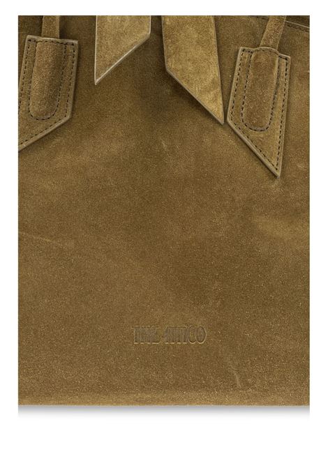 Borsa la passeggiata medium in verde khaki The Attico - donna THE ATTICO | 250WAH00054LBT007AA853